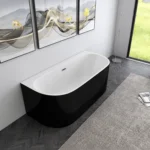 FB-5002BK Back To Wall Bathtub