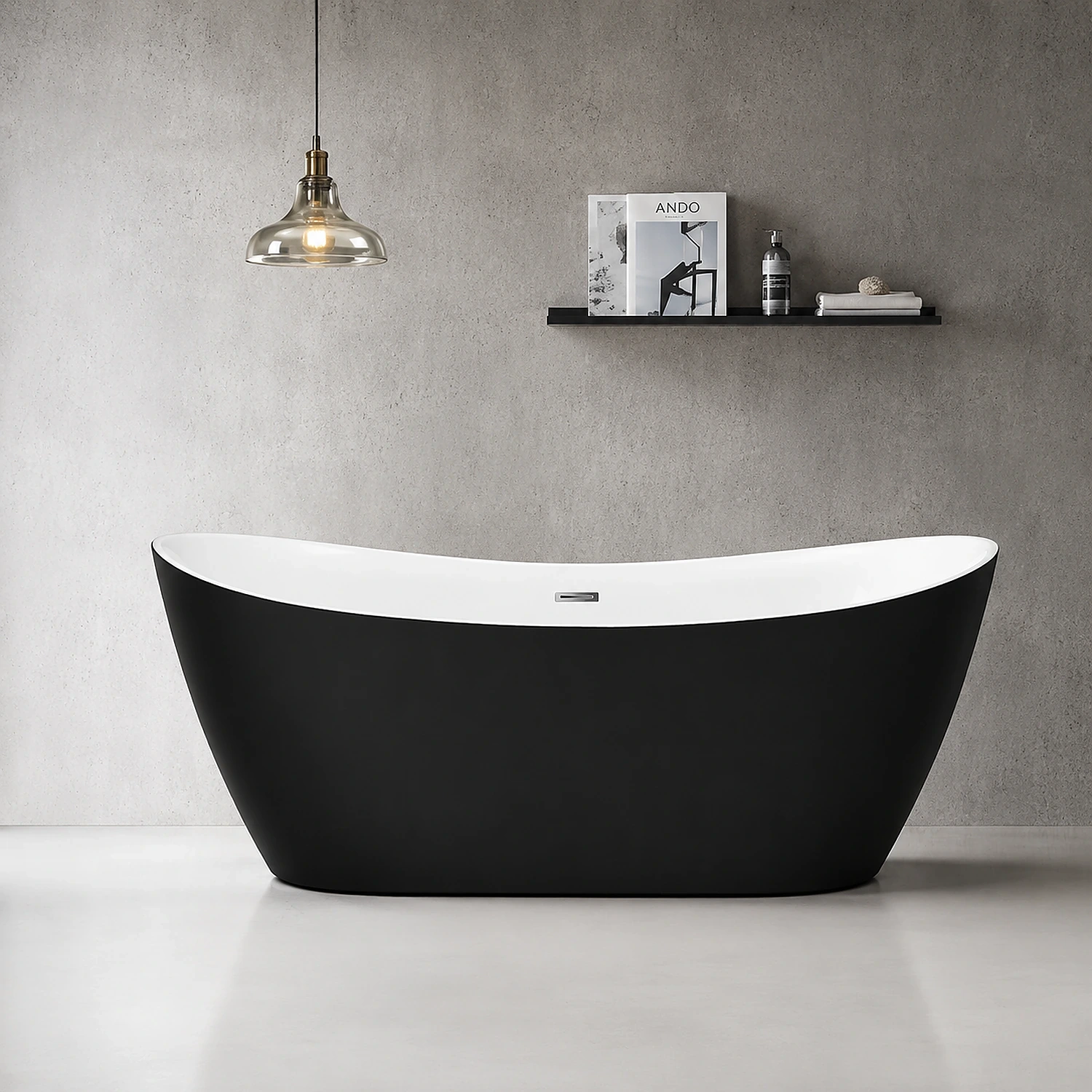 FB-5012BK Freestanding Bathtub - Image 1