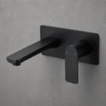 Bath Wall Mixer Matte Black | Brass | AHF