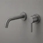 Gunmetal Round Wall Mixer With Spout | 304 Stainless Steel | AHF