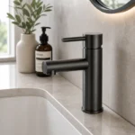 Gunmetal Round Basin Mixer | Brass | AHF