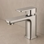 Brushed Nickel Basin Mixer | Brass | AHF
