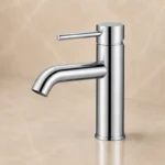 Chrome Basin Mixer Round | 304 Stainless Steel | AHF