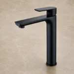 High Matte Black Basin Mixer | Brass | AHF