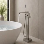 Hd4241lgm Gunmetal Freestanding Bath Mixer | Brass | AHF