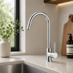 Round Sink Mixer | Chrome | AHF