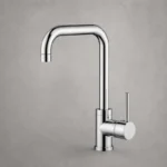 Chrome Round Sink Mixer | Brass | AHF