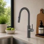 Gunmetal Kitchen Mixer Pull Out | 304 Stainless Steel | AHF
