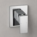 Chrome Shower Mixer Square | Brass | AHF