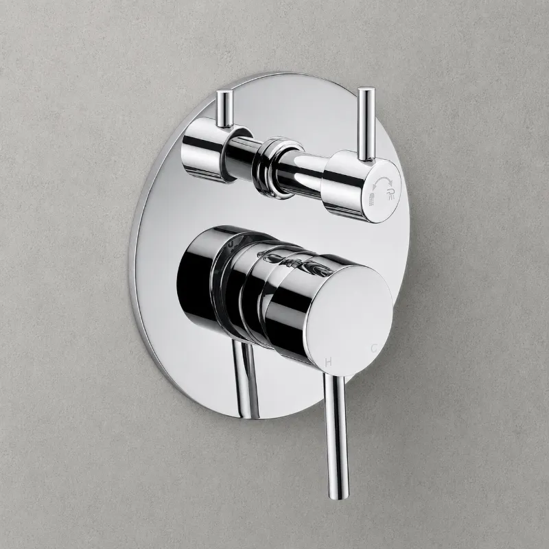 Shower Mixer With Diverter | Brass | AHF - Image 1