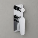 Chrome Shower Mixer With Diverter | Brass | AHF