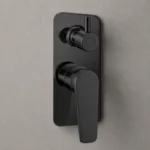 Matte Black Shower Mixer With Diverter | AHFM0173 | AHF