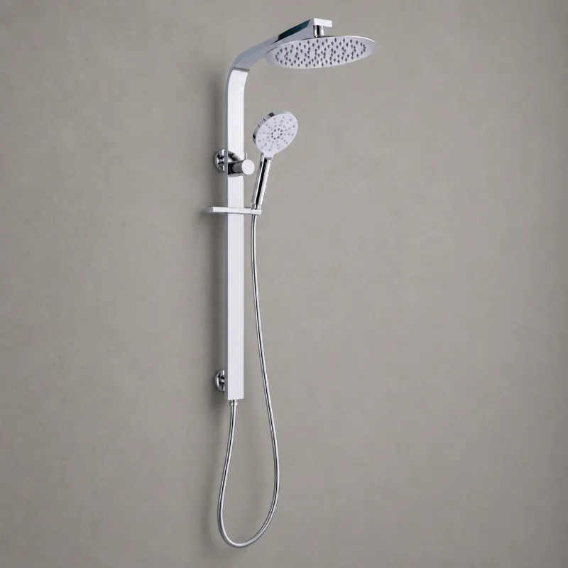 Alyssa Round Shower Set | Chrome | AHF - Image 1