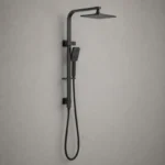 Clathia Gunmetal Shower Set | Brass | AHF