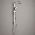 Clathia Brushed Nickel Shower Set | Brass | AHF
