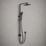 Bottom Inlet Shower Set ROSE Series | Matte Black | AHF