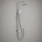 Bottom Inlet Shower Set ROSE Series | Chrome Brass | AHF