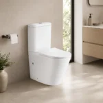 Tornado Silent Flush Nano Glaze Two Piece Toilet | 665x360x845mm | AHF
