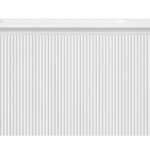 GERIAR-1200MW Wall Hung vanity FLUTED MATTE WHITE