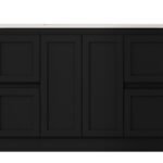 SK1200MB SOFIA Freestanding vanity MATTE BLACK