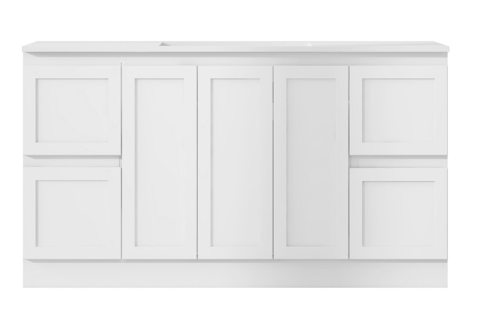SK1500 SOFIA Freestanding vanity MATTE WHITE - Image 1