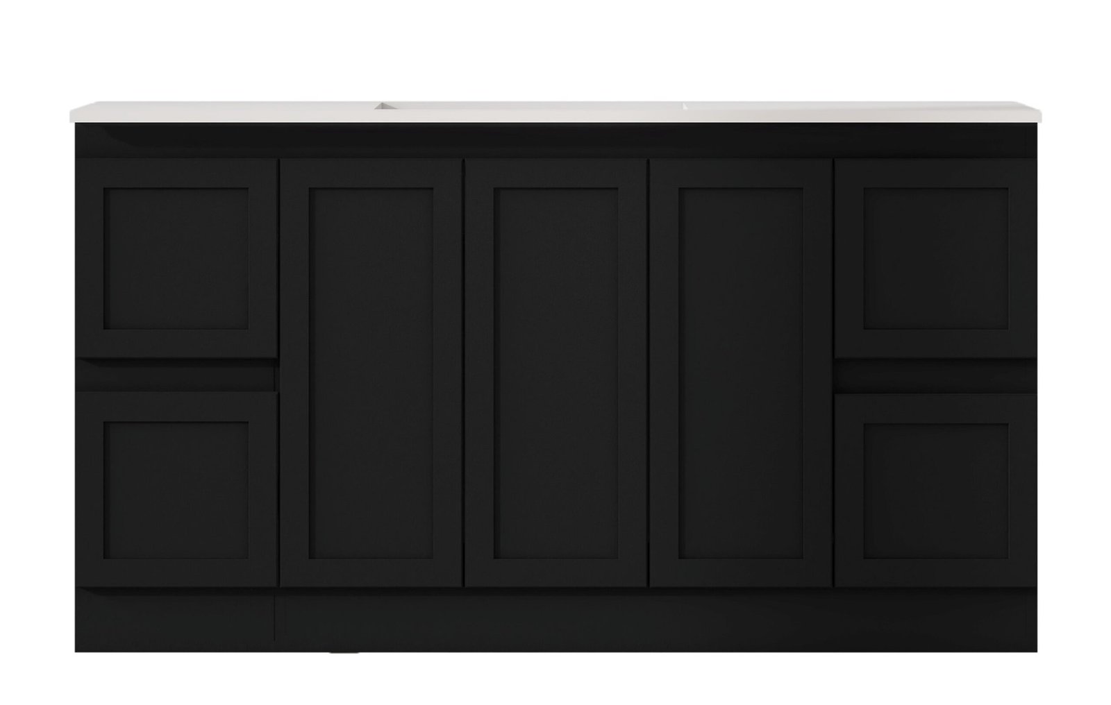 SK1500MB SOFIA Freestanding vanity MATTE BLACK - Image 1