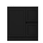SK750MB SOFIA Freestanding vanity MATTE BLACK