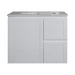 SKBA7546W SOFIA Wall Hung vanity MATTE WHITE
