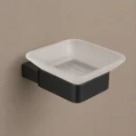 Square Soap Holder Matte Black | 304 Stainless Steel | AHF