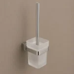 Square Toilet Brush Holder Chrome | 304 Stainless Steel | AHF