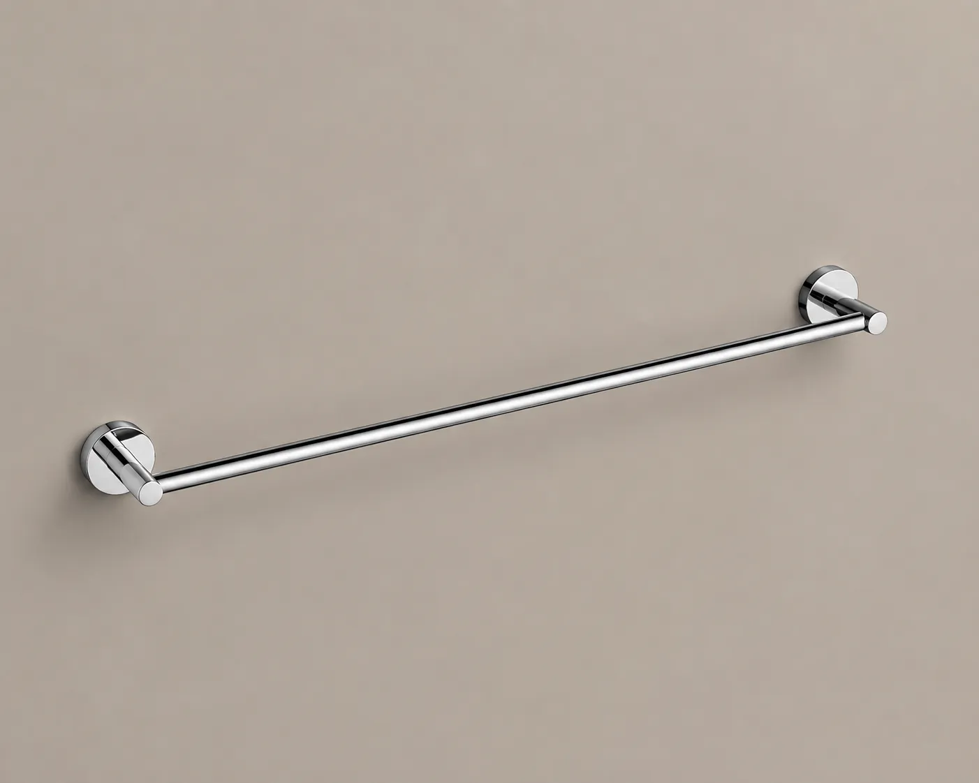 600mm Single Towel Rail | 600mm | AHF - Image 1