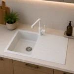 White Granite Sink Drainer | 1000x500x200mm | AHF