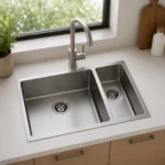 Undermount 1&2 Bowl Kitchen Sink | 660x450x200mm | AHF