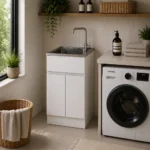 Laundry MDF Material Cabinet | Laundry Cabinet | AHF