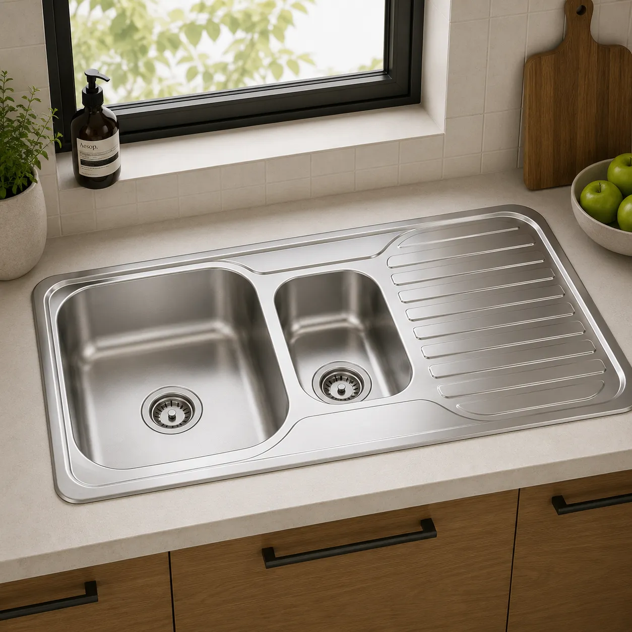 Top Mount Sink | 1050x480x150mm | AHF - Image 1